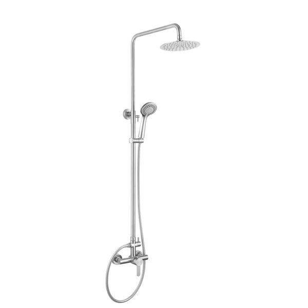 Coloana-dus-cu-baterie-fara-termostat,-din-INOX,-Casablanca-Steel-BLR713_1 Coloana duș cu baterie fără termostat, din inox, CasaBlanca STEEL BLR713