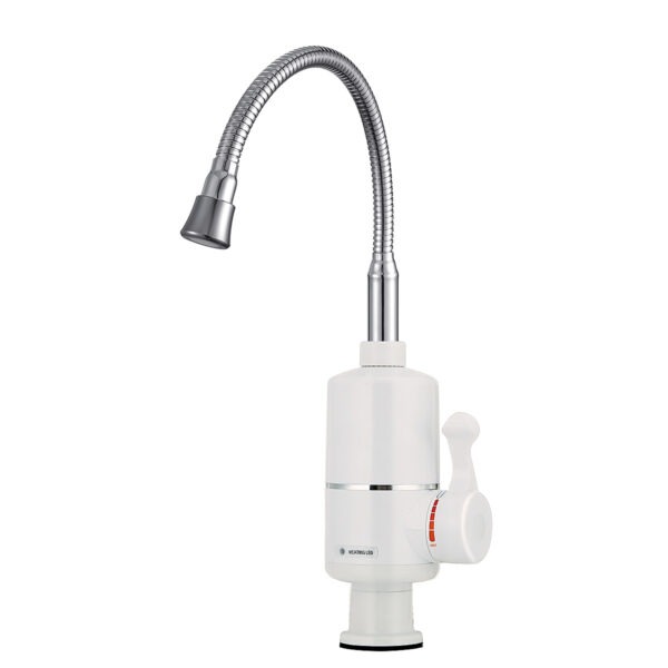 Instant-electric-apa-calda-Hypo-BELFLX4 Instant electric apă caldă, tip robinet pentru chiuvetă, Hypo BELFLX4, pipă flexibilă, 3kw