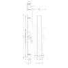 Rigola-dus-din-inox-cu-gratar-faiantabil-Techman-Duo_3 Rigolă duș din INOX cu grătar faianțabil Techman DUO 80 cm