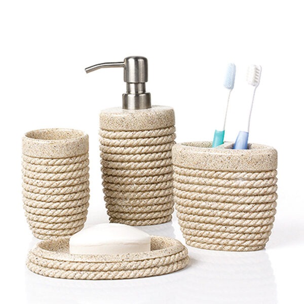 Set-4-accesorii-pentru-baie-Hypo-Rope Set 4 accesorii pentru baie Hypo Rope