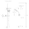 Set-de-dus-negru-cu-3-functii,-Laveo-Cento-NKC_71A1_2 Set de duș negru cu 3 funcții, anticalcar, Laveo CENTO NKC_71A1