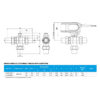 MBA132_WA_2 Robinet motorizat 3 căi 1″ ESBE cu semiolandezi