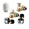 Set-robineti-radiator-Ivar-SETROB2_1 Set robineți radiator IVAR - tur termostatabil EK + cap termostatic + retur EK + conectori țeavă cupru 15