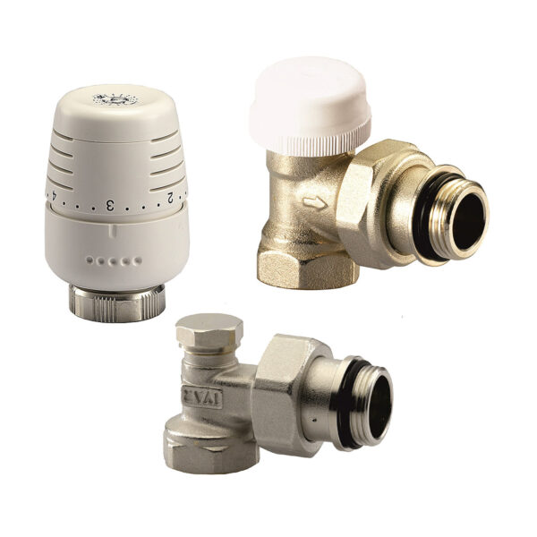 Set-robineti-radiator-Ivar-SETROB7_1 Set robineți radiator IVAR - tur termostatabil 1/2"F + cap termostatic + retur 1/2"F
