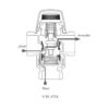Ventil termostatic de amestec ESBE VTA572 1″ 20–55°C