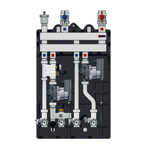 Multimix-C-1H+1L_1 Modul distribuție IVAR Multimix C 1H+1L cu pompe Wilo