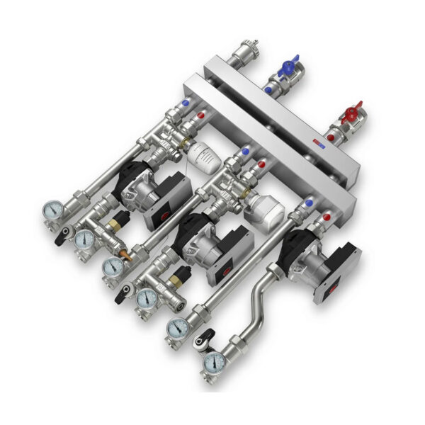 Multimix-C_3 Modul distribuție IVAR Multimix C 1H+1L cu pompe Wilo