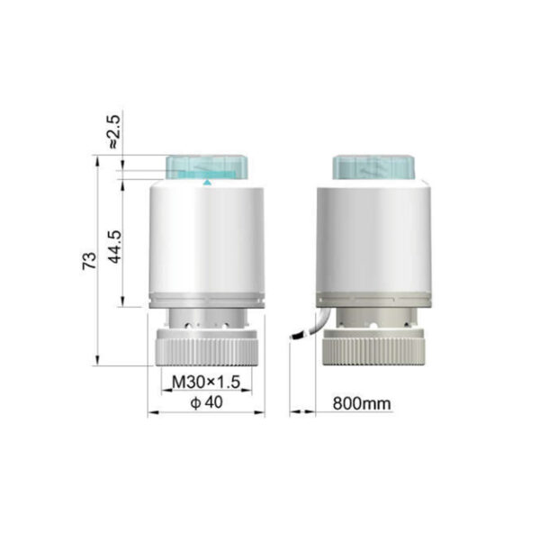 Actuator-A-1062_5 Actuator 230V 2 fire normal închis A-1062