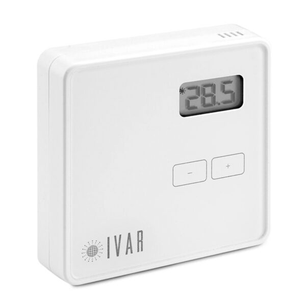 Termostat-Ivar-Justo-Lite Termostat cameră digital IVAR Justo Lite pentru încălzire și răcire