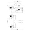 Baterie-cada-Delta+-crom-BDP11--2 Baterie cadă CasaBlanca Delta+ BDP11 crom