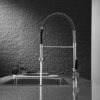 Baterie-bucatarie-Ares-crom-3 Baterie bucătărie cu pipă flexibilă cu arc CasaBlanca Ares crom