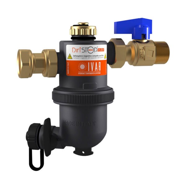 Filtru_antimagnetita_IVAR_DIRTSTOP_EASY Filtru antimagnetită IVAR Dirtstop 3/4″ - magnet 12000 GS